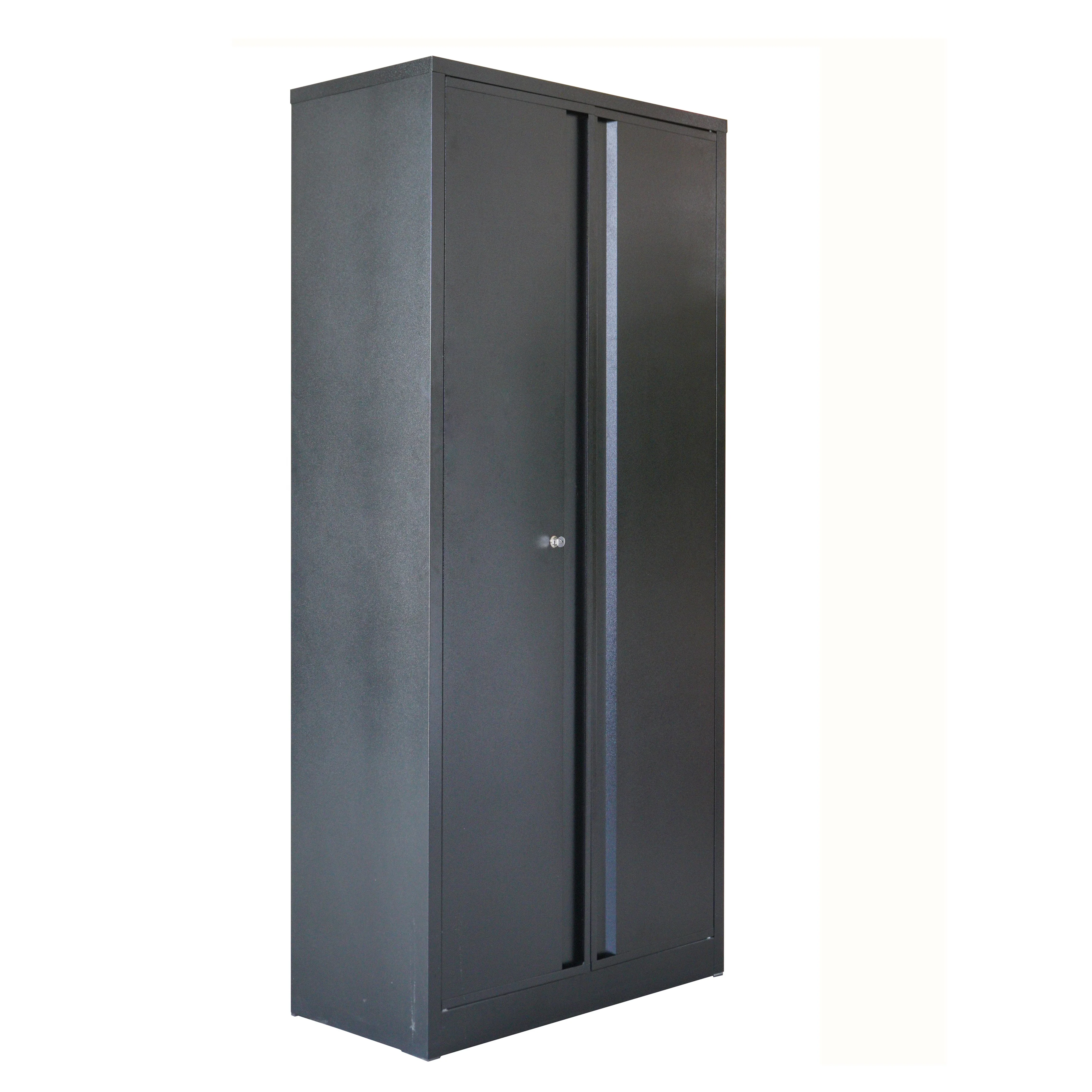 Custom Large Space Industrial Tall Metal Utility Storage Cabinets With 2 Doors