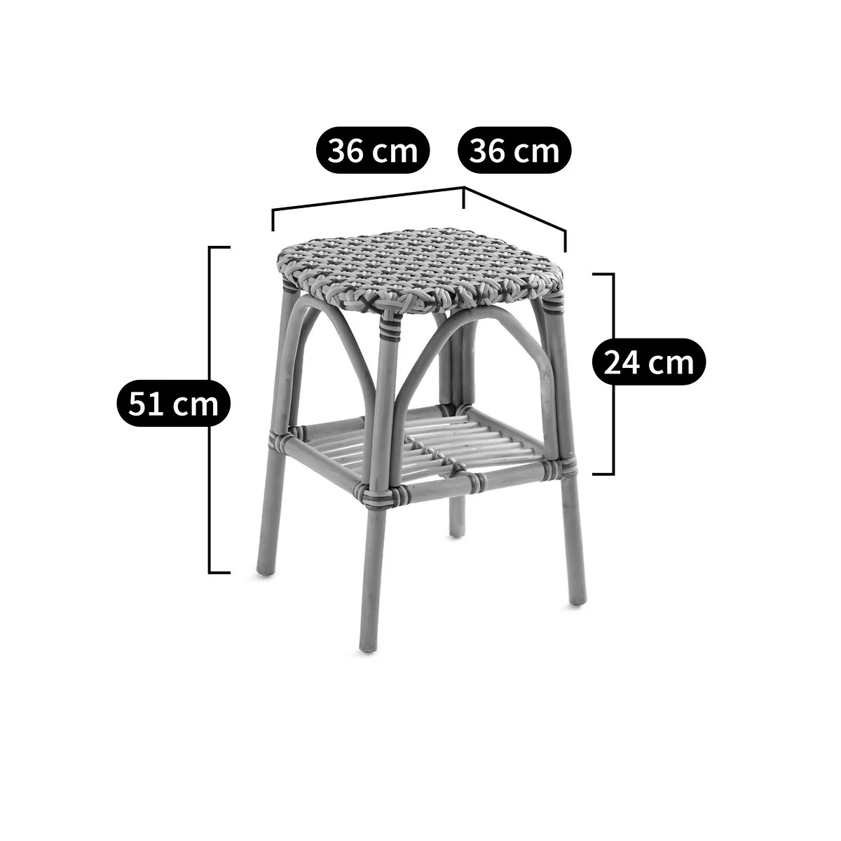 Высококачественная цветная плетеная мебель для