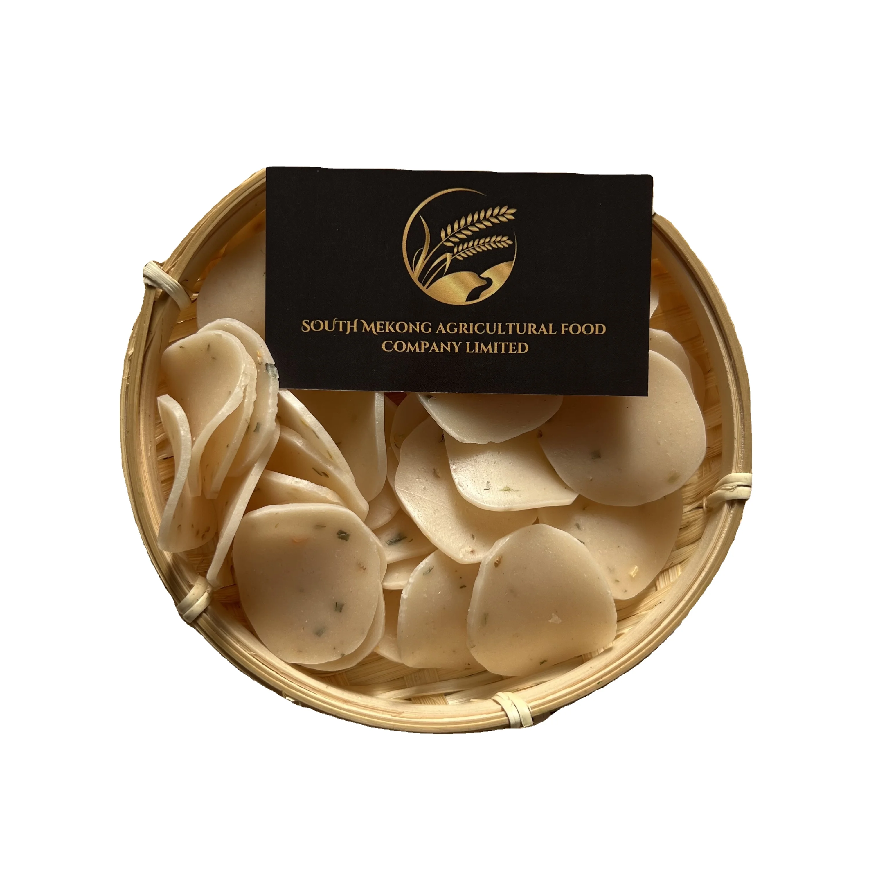 Крекеры с креветками натурального цвета от экспортера Южного Меконга во Вьетнаме _