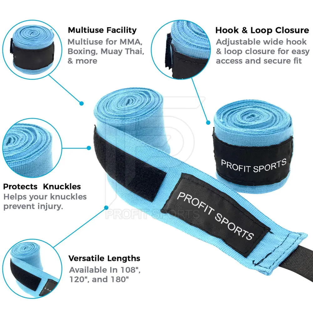 New Arrival Boxing Hand Wraps Bandages For Training / 2024 New Design Comfortable And Breathable Hand Wraps