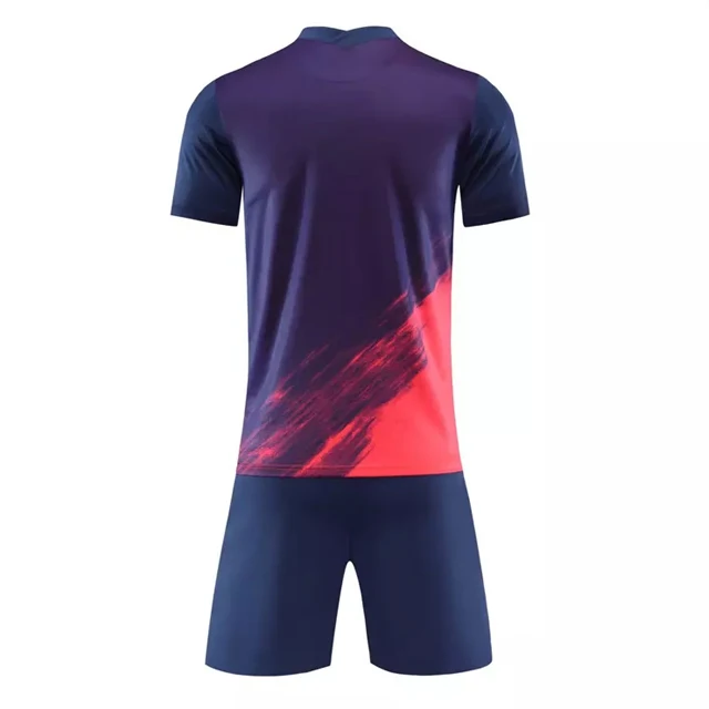 Soccer Uniform Hight Quality Sublimation Printing Men Football Kits breathable New Design Latest Sports Wear Soccer Uniforms