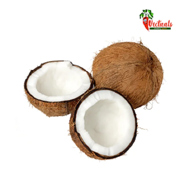 Свежий полуочищенный кокос (1700006091010)