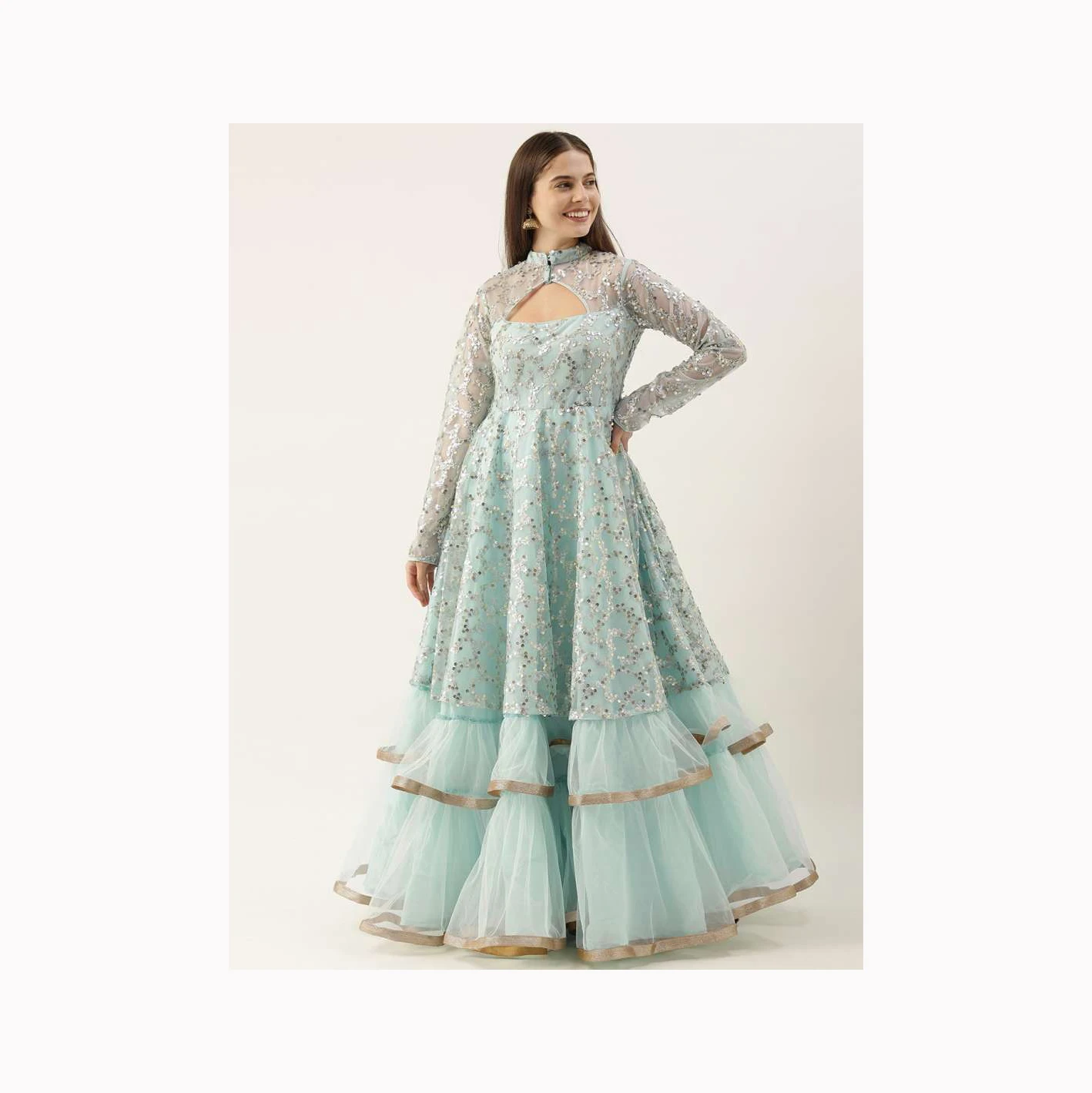 Heavy Embroidery work lahenga choli Dupatta Blouse Embroidery work stone pearl work bridal lehenga choli wholesale price