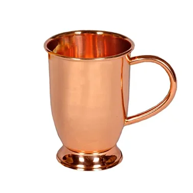 High Grade Premium Style Copper Lemon Juice Mug With LID Energetic Drinkware Multifunctional Pure Copper Mug With Logo