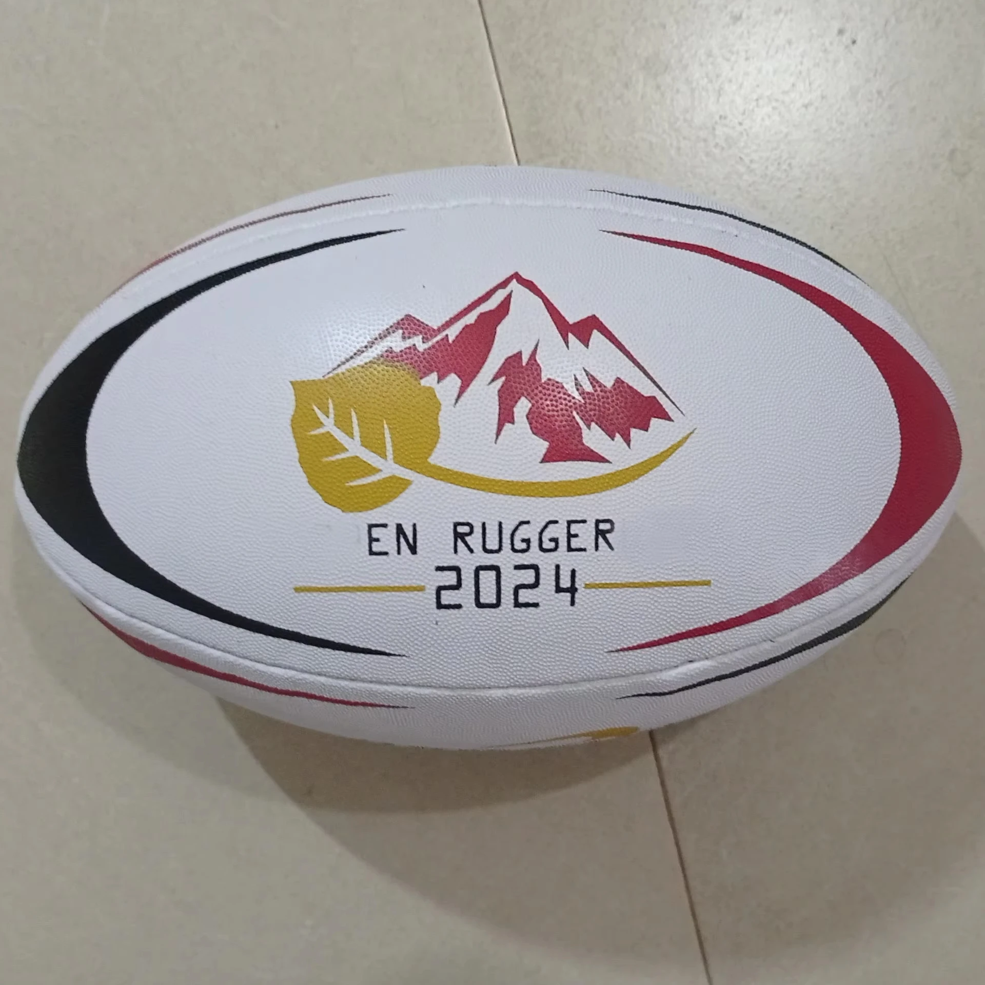 Mini Rugby ball made of Synthetic Rubber with grip Size 8 inch / 10 inch midi rugby ball for promotions, advertisements & gifts