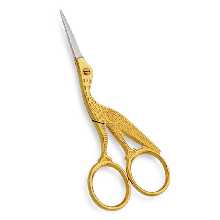 Stainless Steel Embroidery Pointed Scissors Household Tailor School Scissors Sewing Scissors