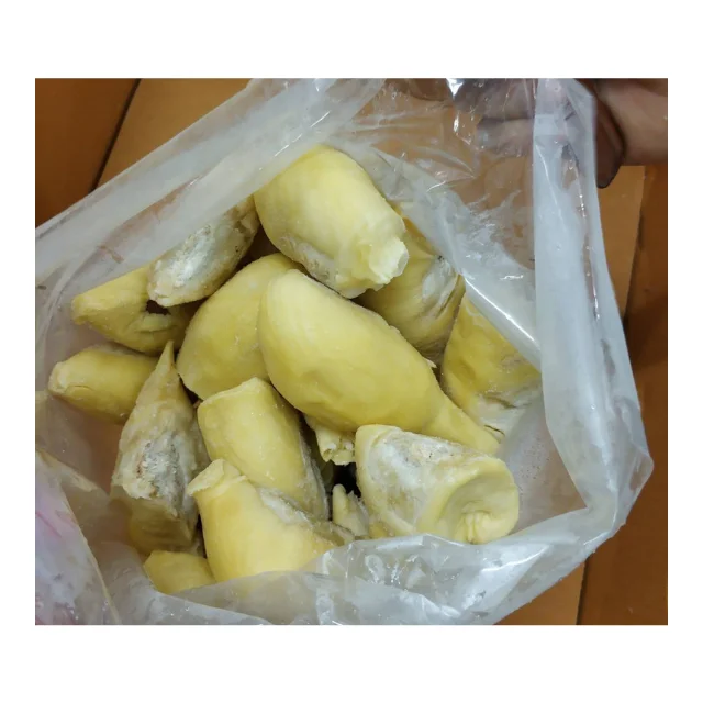 Frozen Durian, Durian Meat, From Thailand 2022 Fruit Natural 100% Premium Thailand Quality