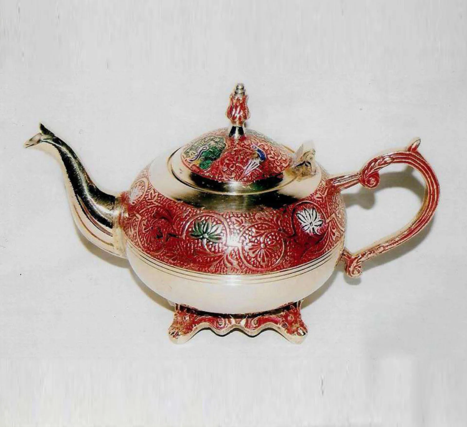 Wholesale Supply Handcrafted Tea Coffee Serving Kettle Pot For Serving Hot Beverages at Home or Office.
