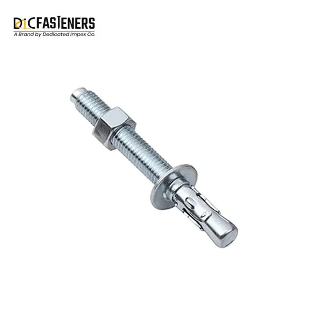 Wholesale 304 316 Stainless Steel Wedge Anchor Bolts M10 Size ANSI DIN ISO Standards 20mm/40mm/50mm Lengths Plain Industry