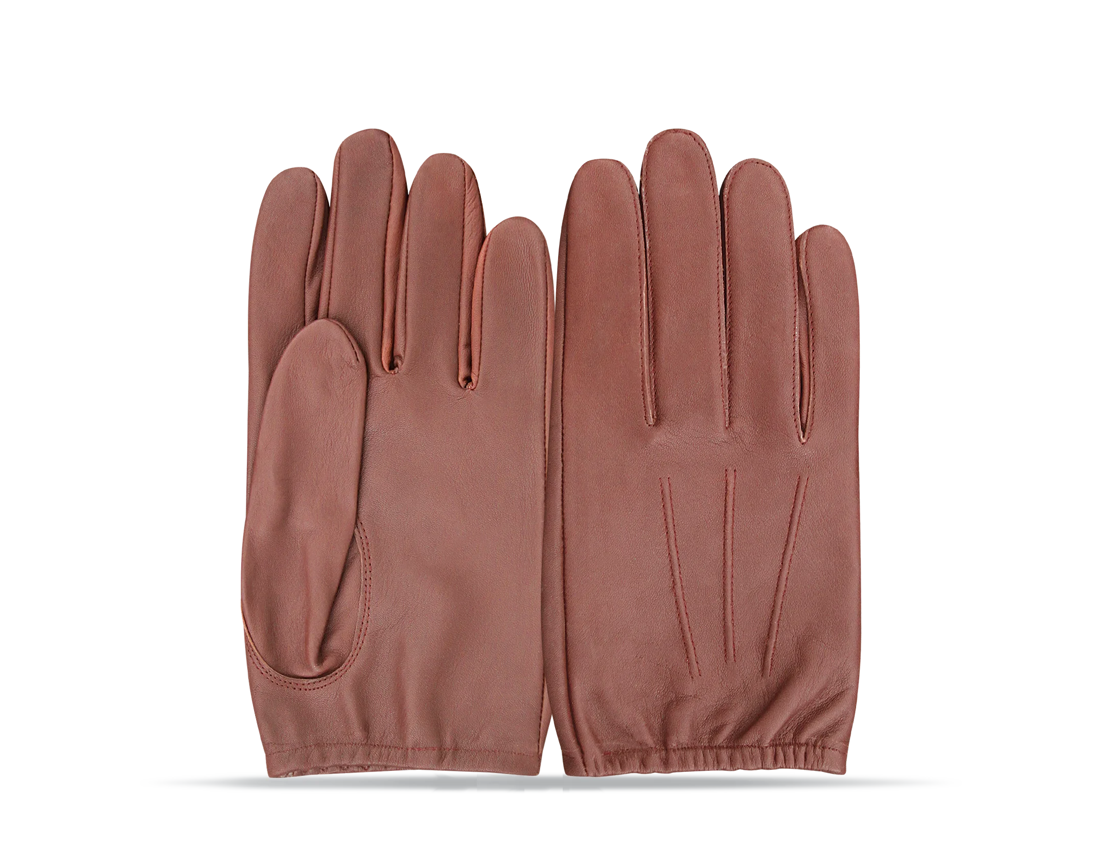 OEM New Arrival Red Black Pure Leather Fashion Driving Dressing Gloves