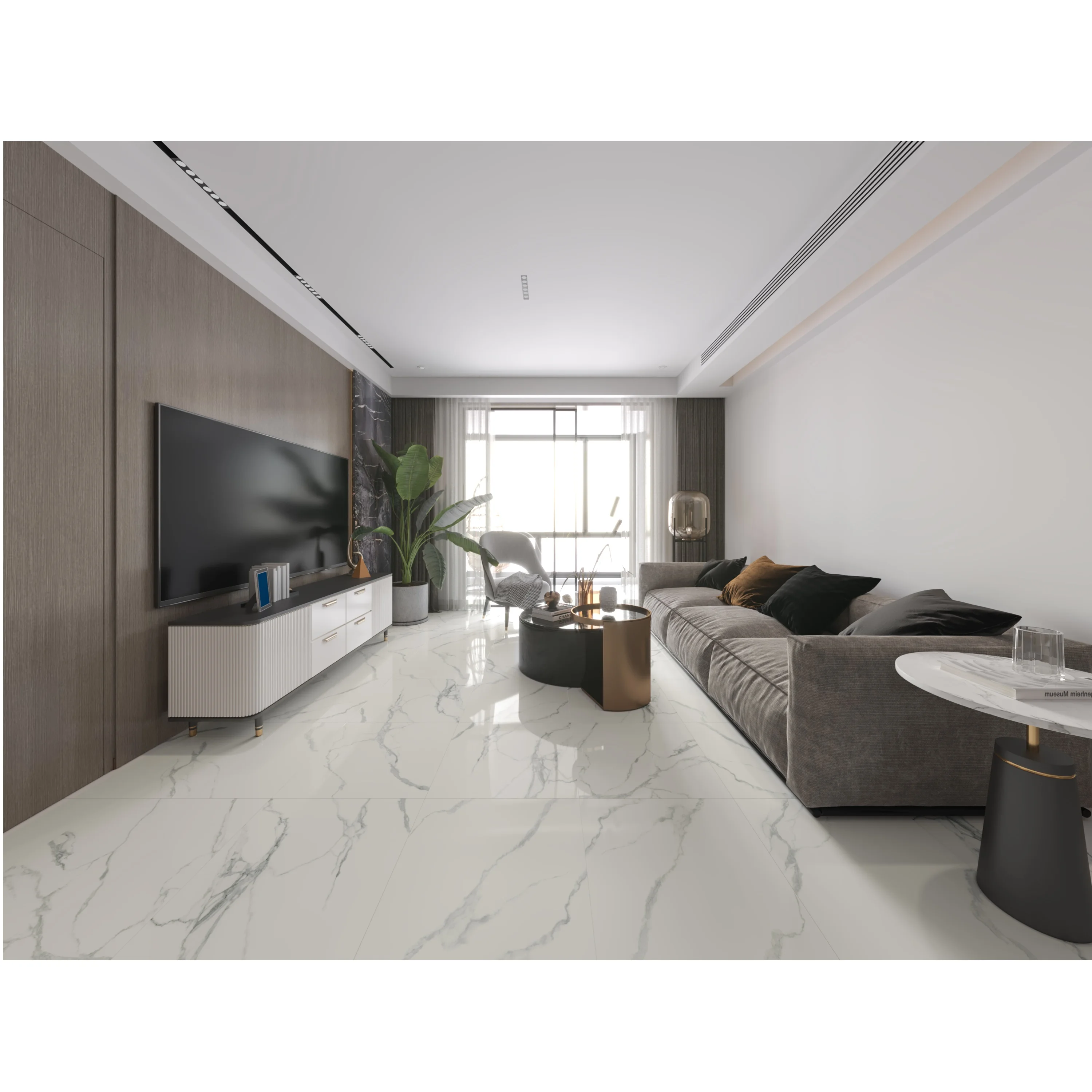 White Indian Marble Wonder Marble 60*60 cm Calacatta Statuario 60*120cm  MODERN SATVARIO 120*60 CM Latest Collection Of Floor Ti