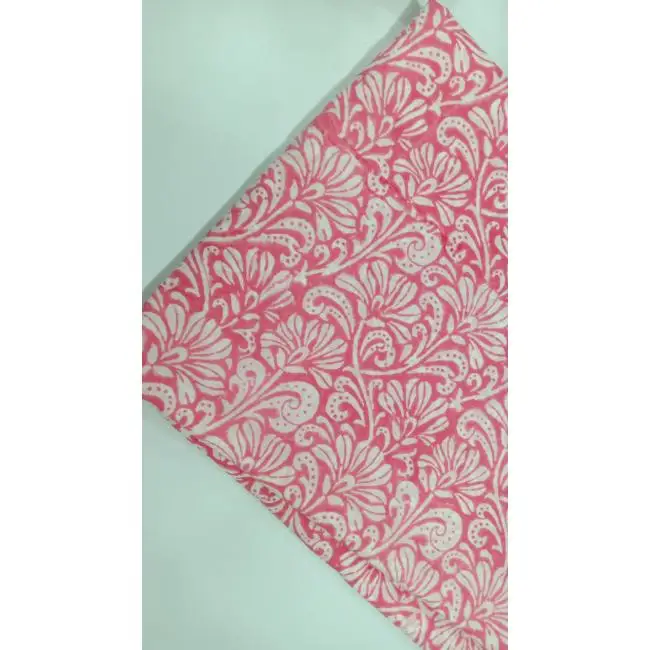 Latest Design Raw Material Bed Sheet Cotton Fabric Available at Low Price Custom Printed Fabric from India Export