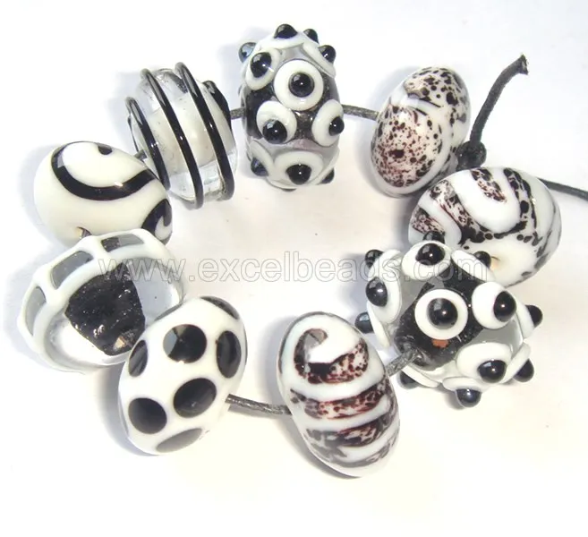 High Quality Customized Lampwork Beads Bracelet Making Accessory Various Sizes Colours Decoration Bulk 8mm 6mm 4mm Faceted Beads