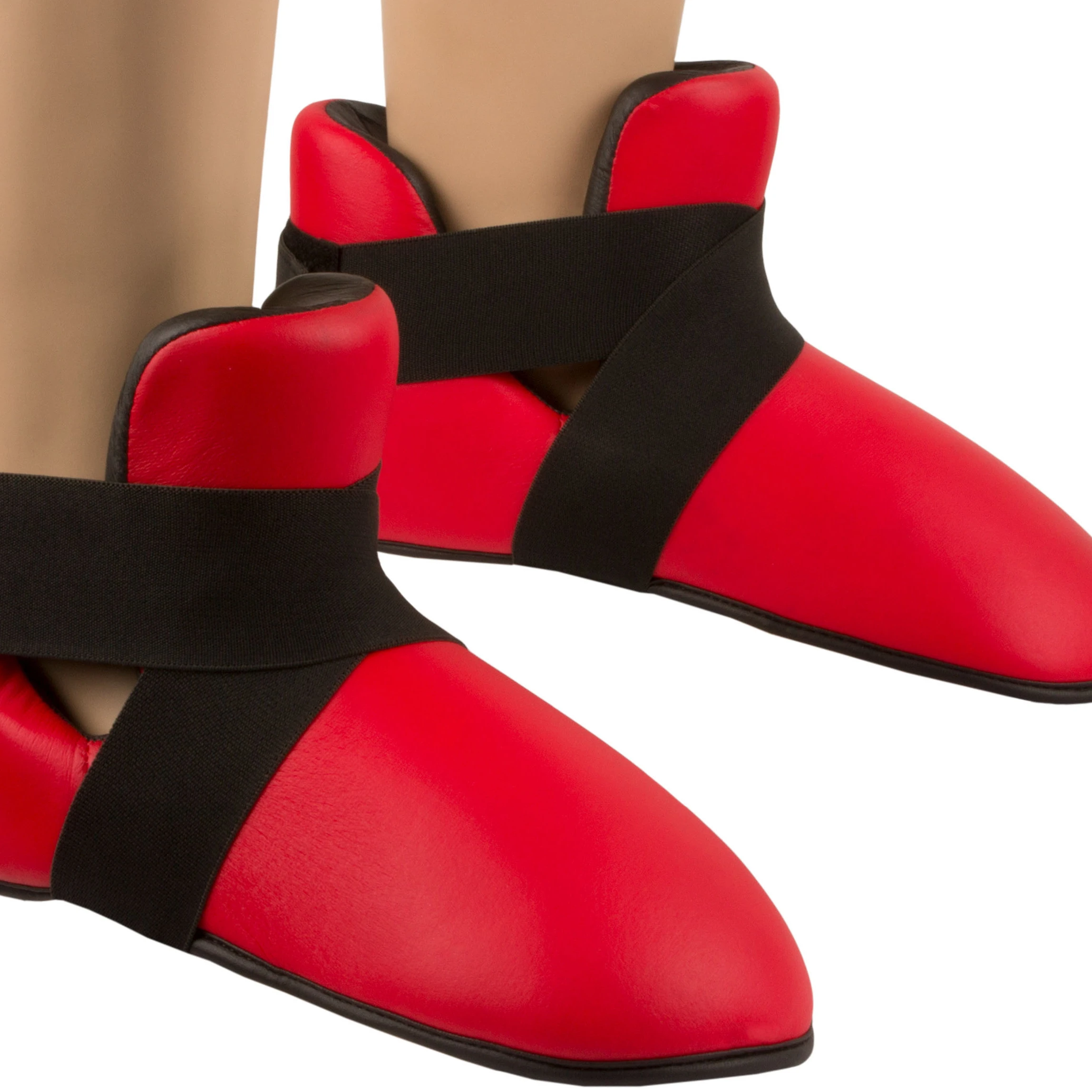 Хит продаж полуконтактные защитные ботинки для ног боевые искусства обувь кикбоксинга