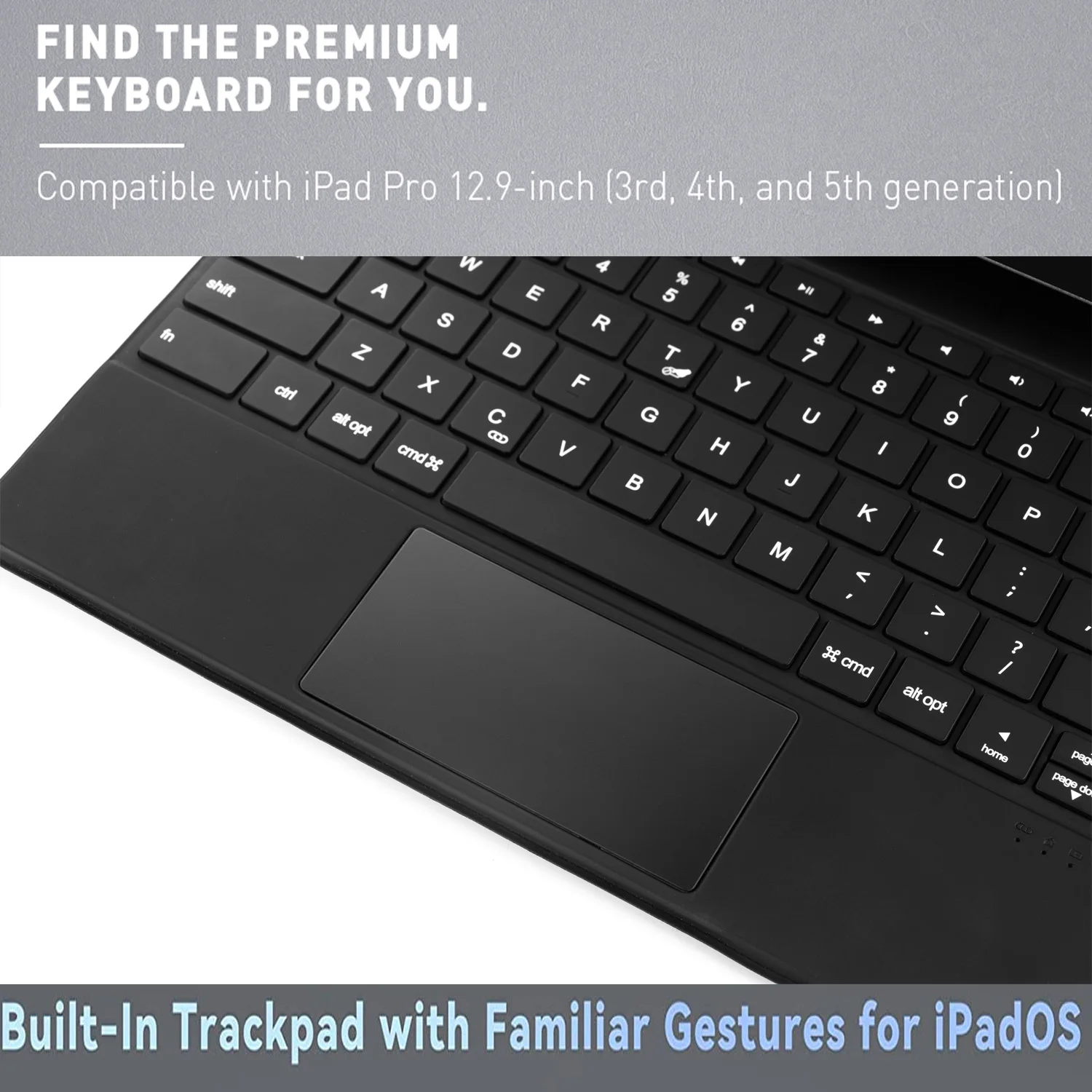 Amazon Top Seller Premium Compact Feel Laptop Multimedia Low Key German iPad Air 4 Keyboard Case For Ipad 11.9 and 10 Inch