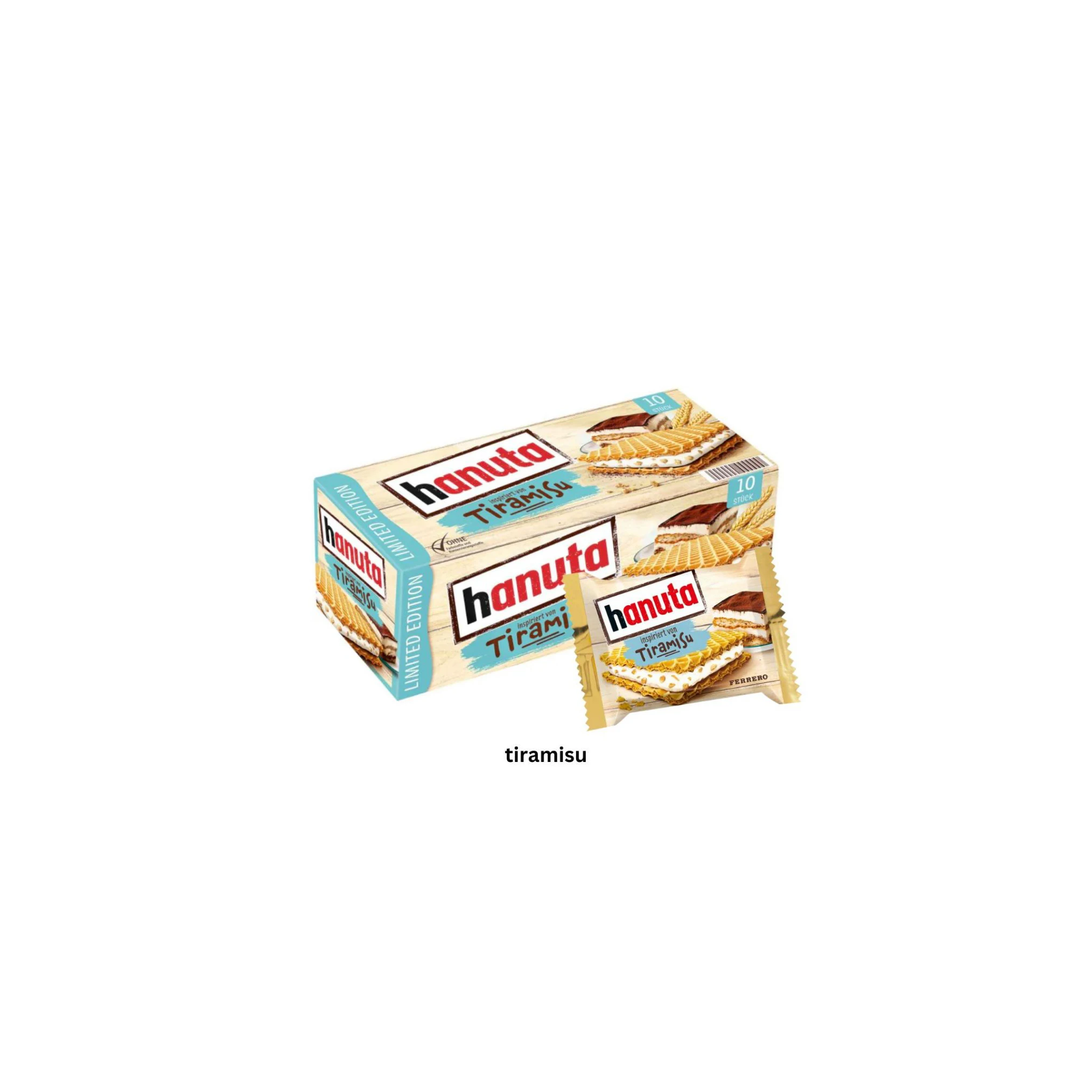 Hanuta chocolate wafers for sale delicious hazelnut-filled treats with crispy wafers