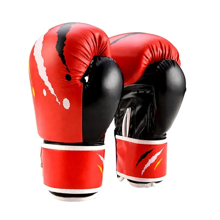 Лучшие боксерские перчатки с принтом, Профессиональные боксерские перчатки из натуральной кожи для взрослых, боксерские перчатки с пользовательским логотипом