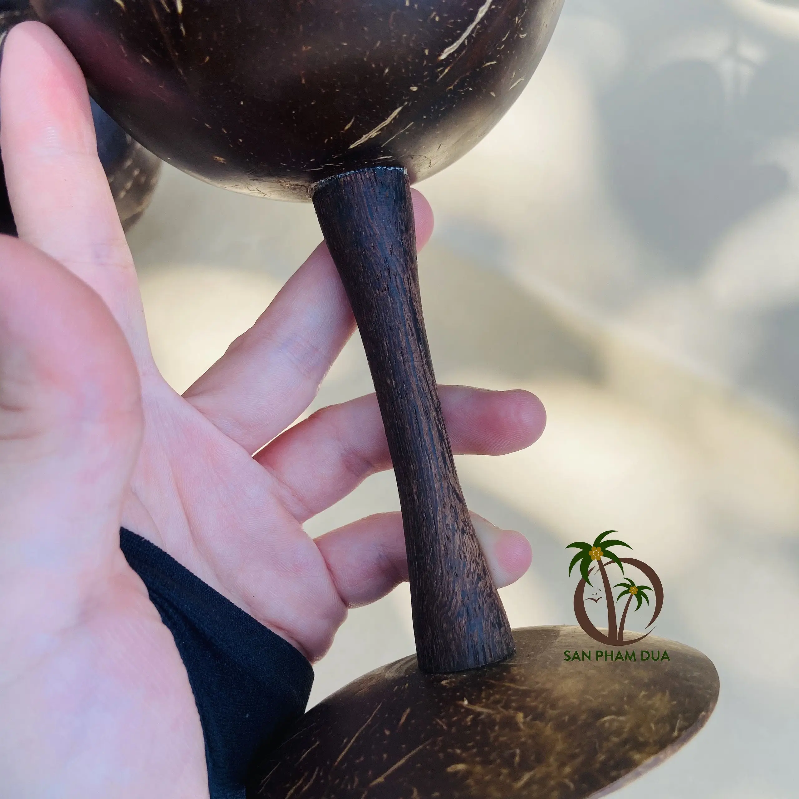 COCONUT WINE CUP/ DRINKING COCONUT SHELL CUP/ CUPS ICE CREAM ECO - FRIENDLY COCO - ECO VIETNAM