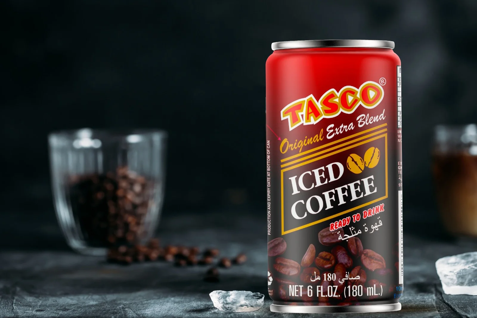 New Hot Selling Product 2023 TASCO COFFEE DRINK (SLIM) 180ml