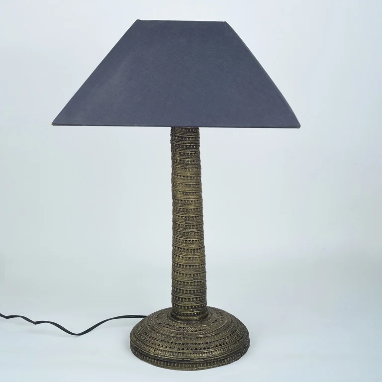 Bell metal Vintage Lamp , Dhokra Art , Brass Item