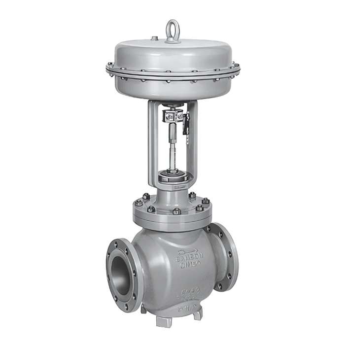 Samson Globe Valve 3251 Pneumatic DIN Standard Full Valve Control with Integrated Pressure Control Valve