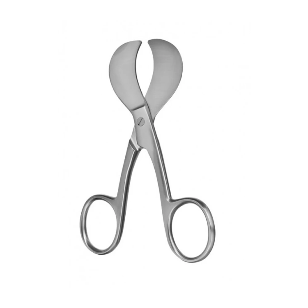 Episiotomy umbilical cord scissors are mostly curved and gently angled gynecological scissors