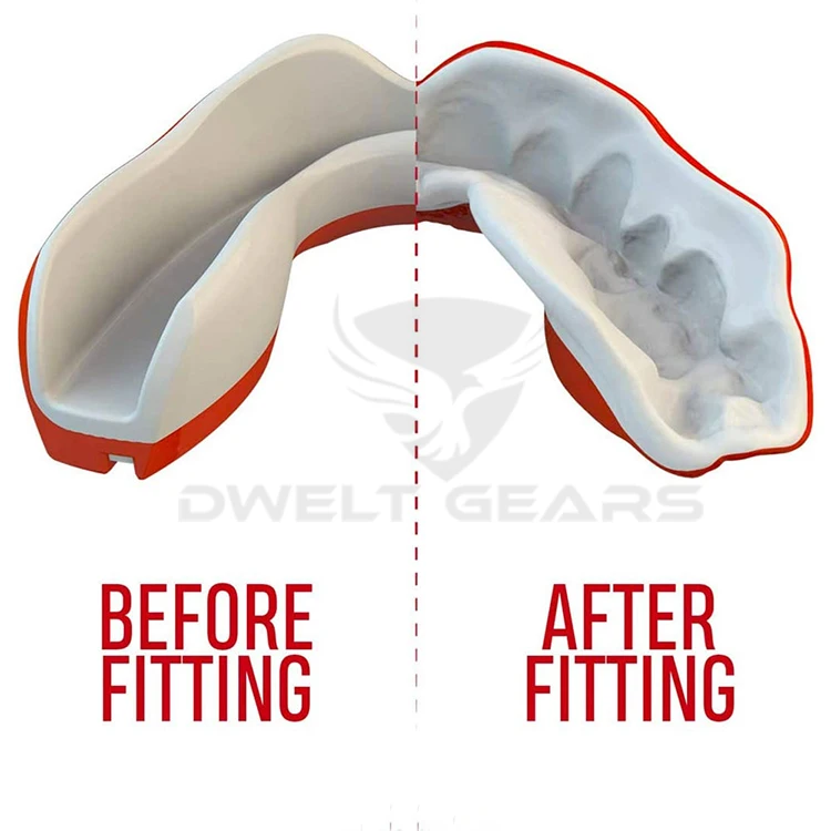 Wholesale Custom logo Sports Boxing Taekwondo EVA mouth guards for teeth grinding