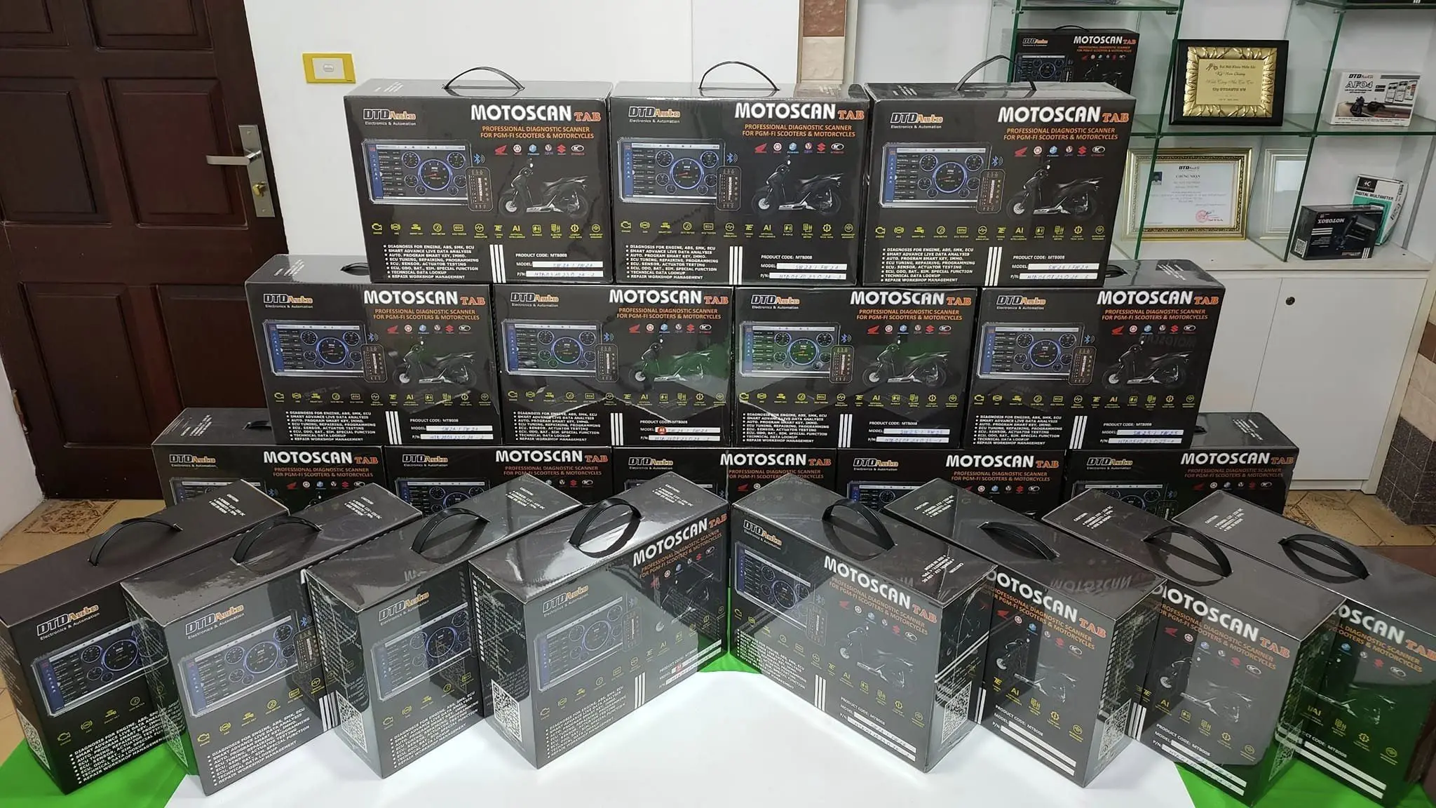 MOTOSCAN TAB Diagnostic Tool Programming and Upgrading Standard Software of Manufacturer inside ECM, SCU