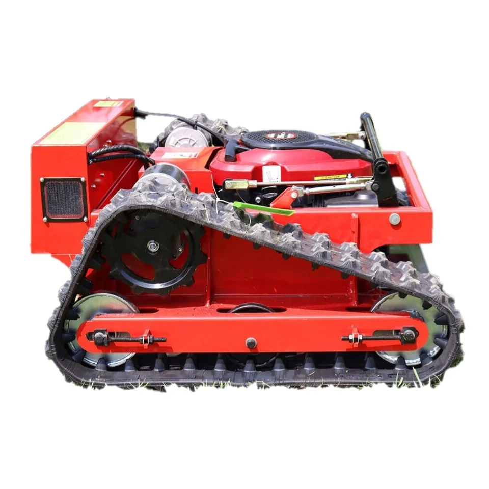 Smart Automatic Grass Cutting Lawn Mower Machine Gasoline 224cc Mini Tractor for Sale