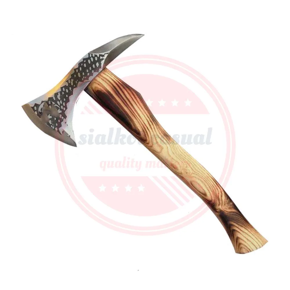 HANDMADE WHOLESALE HIGH STEEL CARBON HUNTING VIKING TOMAHAWK AXE HANDMADE AXES FOR SALE
