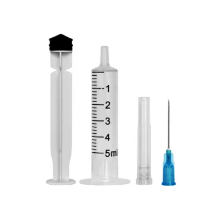 Hot Sale High Quality Three Part Syringe 5ml 10ml 20ml Syringe Hypodermic Syringe For Single Use