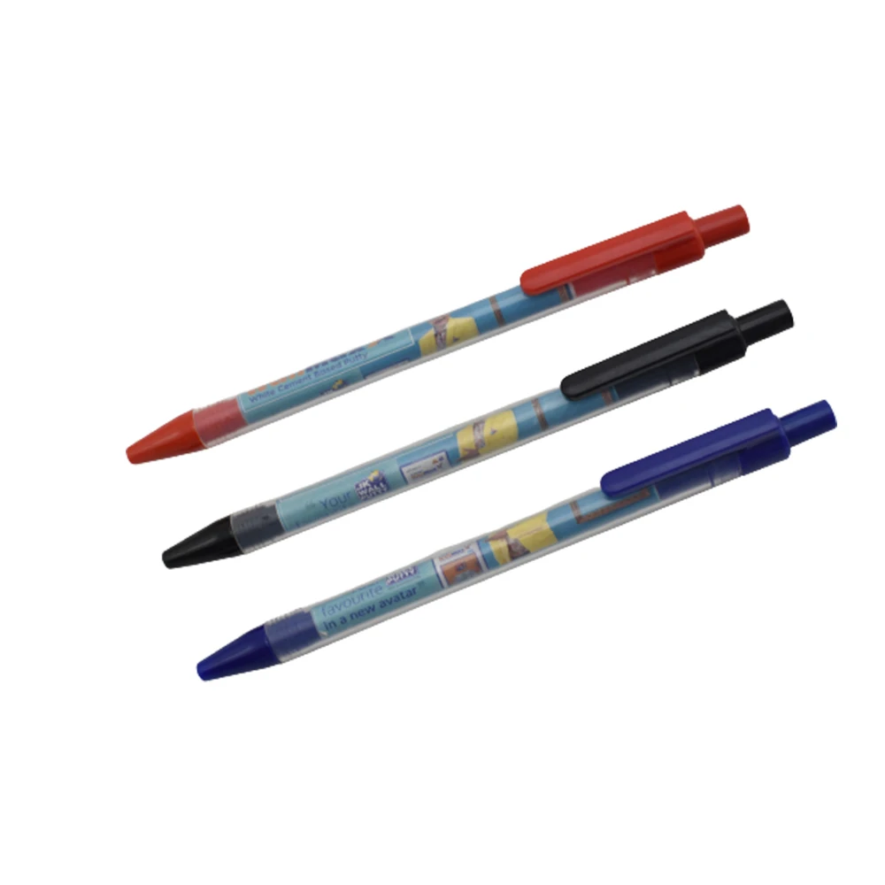 Promotional Best Quality Plastic Ballpoint Pen for Office Employees Gifting Best Selling Customized Metal  Ballpoint Pen