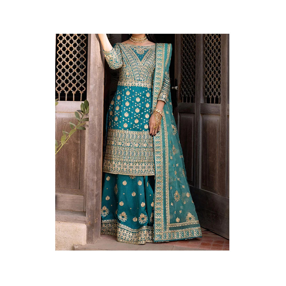 New Stylish Heavy Embroidery Ladies New Collection Party Dress / Festival Party Wear Designer Dress