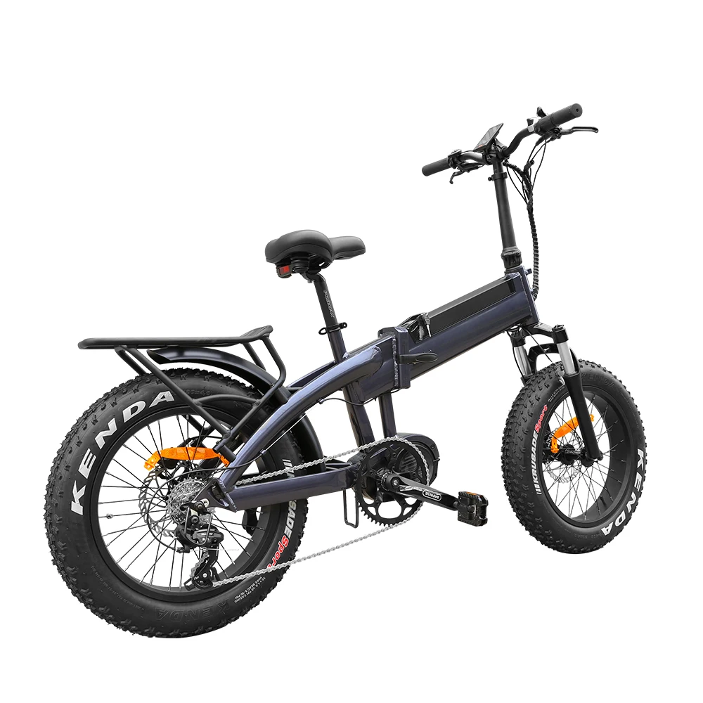 7 Speed 20 Inch Bike Ebike For Adult Alloy Folding Electric Bike 48v 14ah Ebike XR Lithium Battery Fat Tire Electric Bike 48V