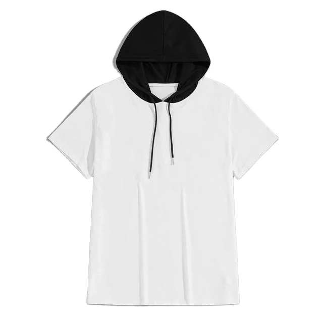 OEM Summer Oversize Short Sleeves Crewneck Black Plain T Shirt For Men Stylish T Shirt 100% Organic Cotton Custom Logo Tee