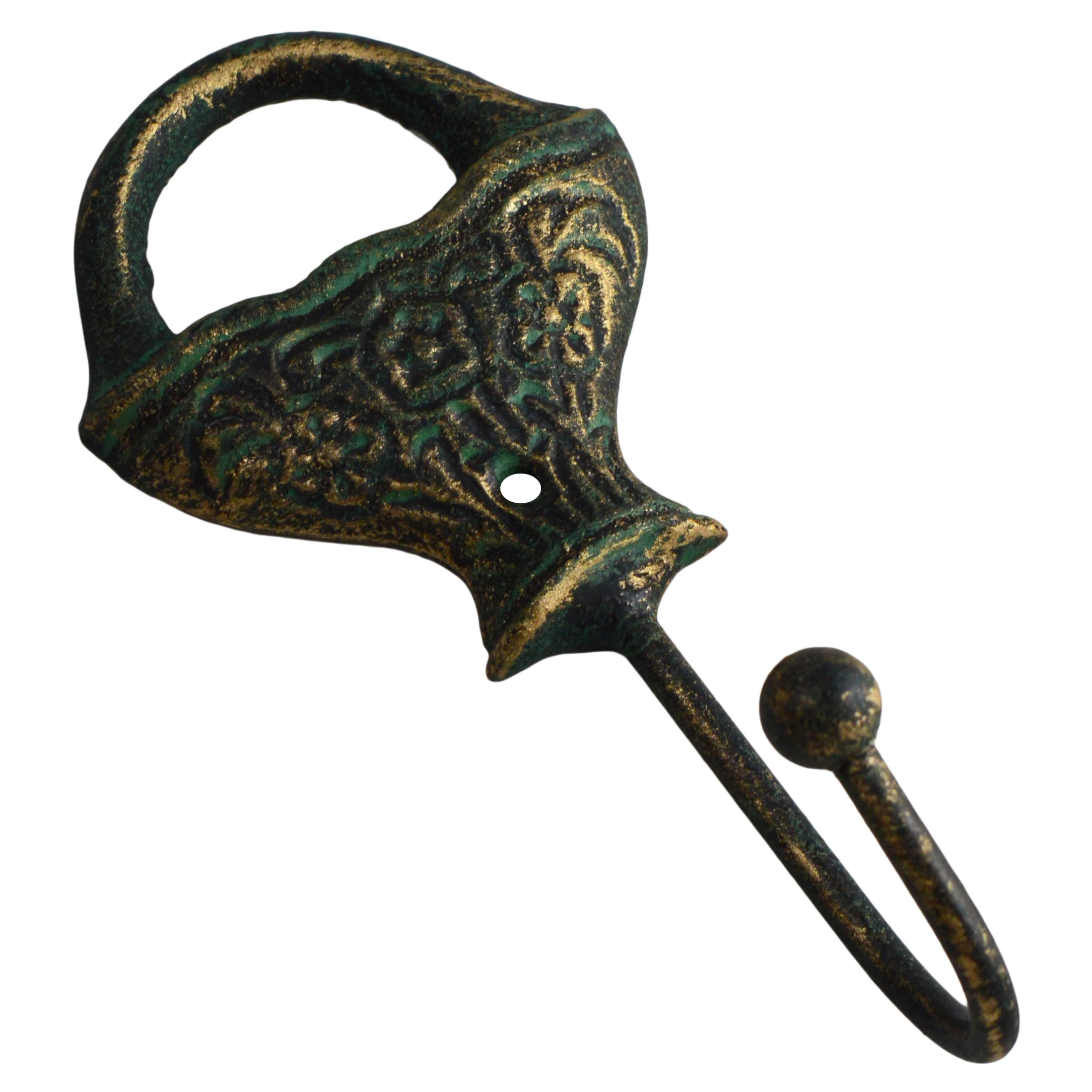New Design metal Tea Kettle Shaped Cloths Hooks iron door hook for clothing stores clothes hat organizer
