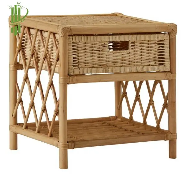 New styles  best selling 2023 Floor standing bookcase rattan book shelf cheap price wholesale from Vietnam