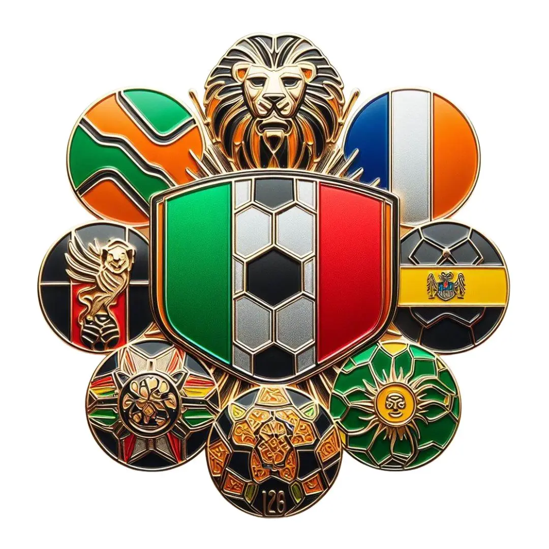 Custom Soft Enamel Lapel Pin License Plate Style Football Club Logo Badge
