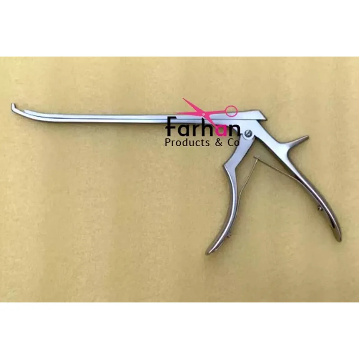 Bayonet Kerrison Rongeurs 8 45 Curved Up 3 mm Surgical Orthopedic Instruments