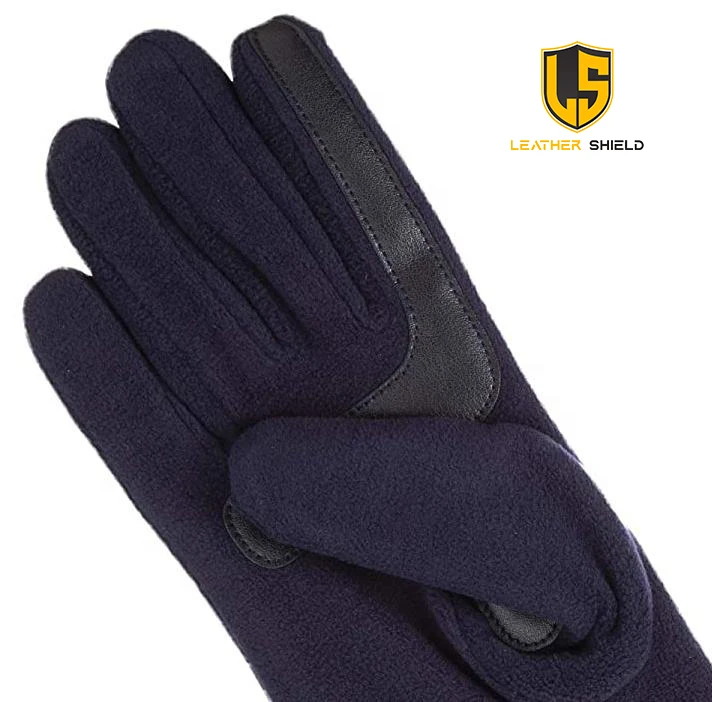 High Quality Outdoor Ski Sports Fleece Gloves Winter Warm Polar Fleece Gloves