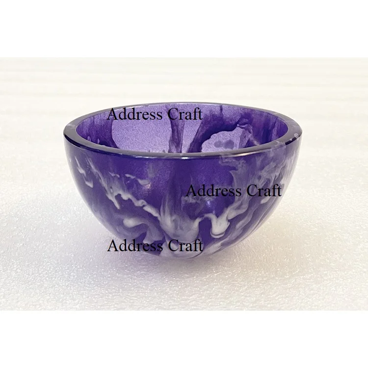 Affordable Price Candy Snacks Bowl Resin Fruit Bowl  Quality Made Resin Handmade Salad Bowl European Style Resin Serving Dishes