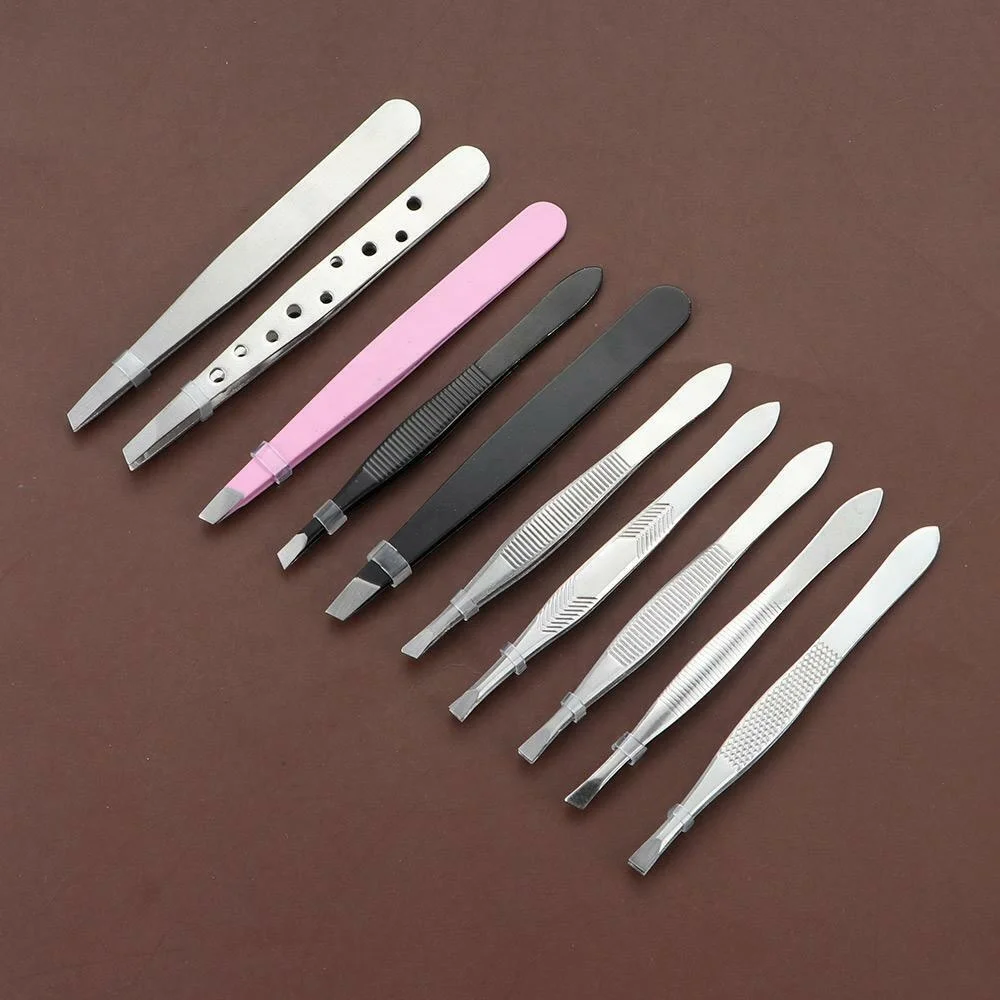 Stainless Steel Customized Eyebrow Plucker Tweezers Best Seller Manufacturers Supplier Factory Direct Wholesale Low Price in