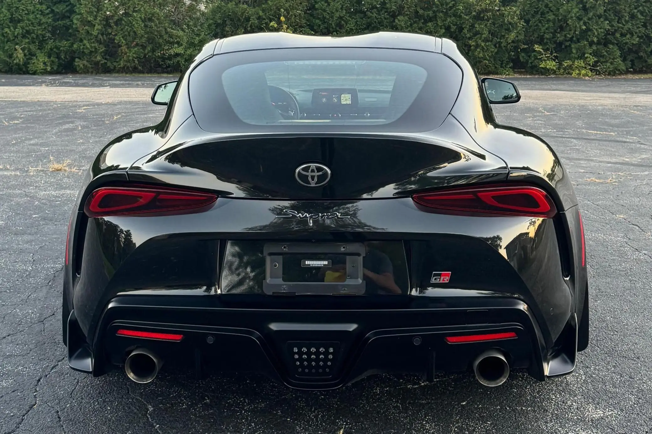 2020 Toyota Supra 3 0 Премиум Подержанный электромобиль с левым рулевым кожаным сиденьем размеры задней камеры