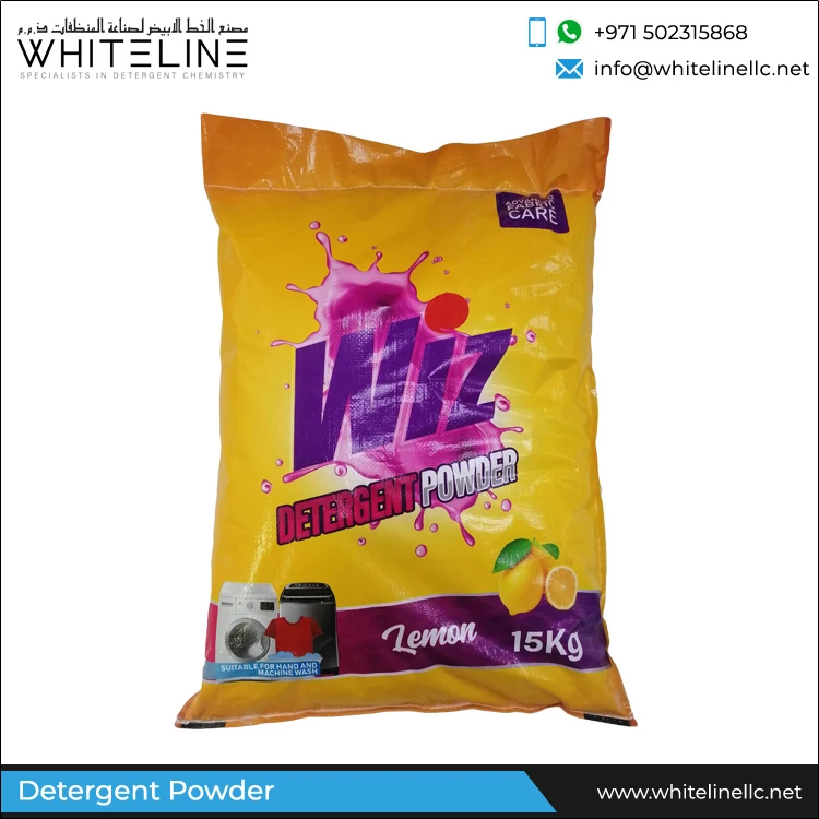 Detergent Washing Powder Manufacturer of Outstanding Quality Strong Cleaning Ability Rich in Foam Detergent Powder