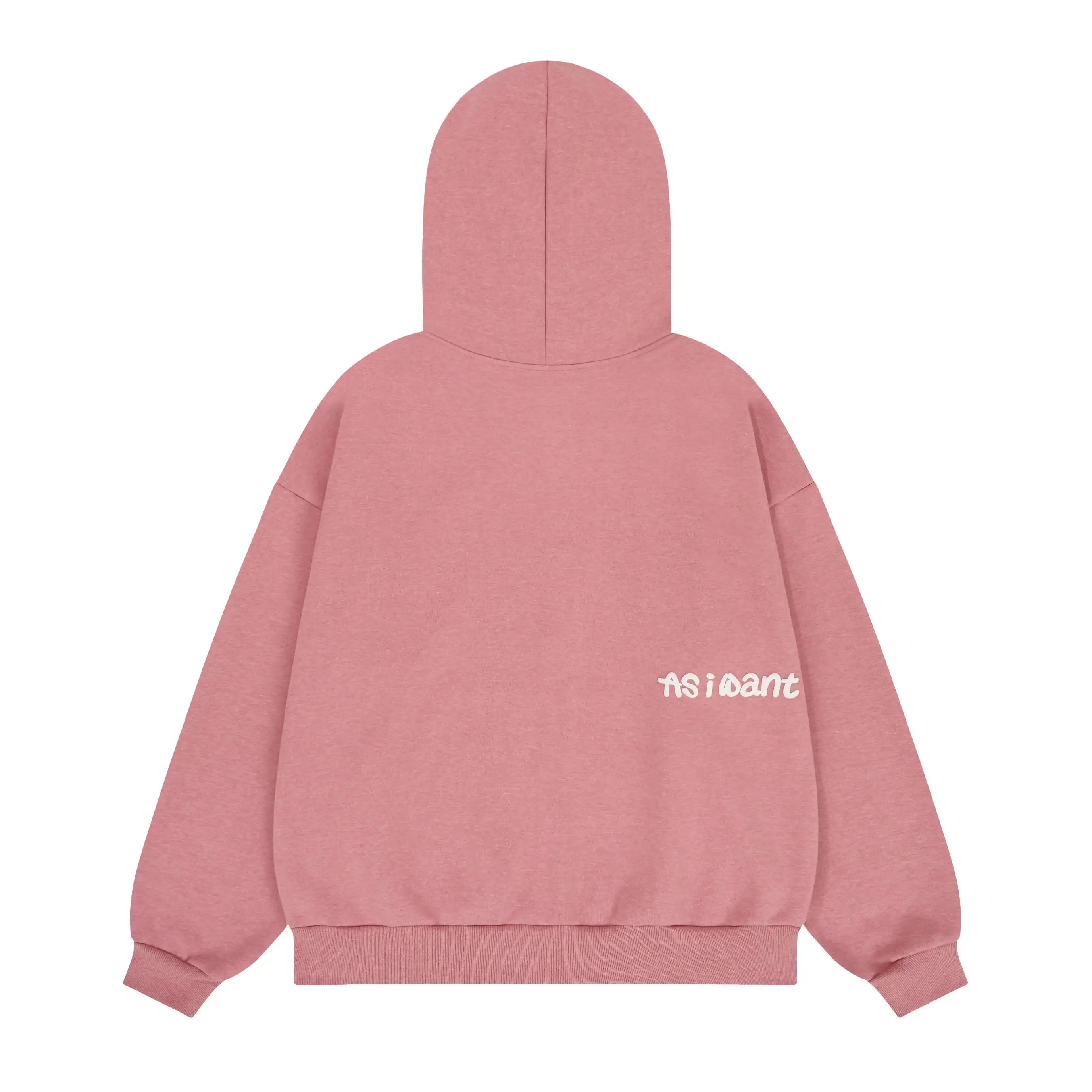 Trending products 2024 new arrivals wholesale clothes ASIWANT AIW LOGO ZIP-UP JACKET PINK M|L|XL Korean fashion