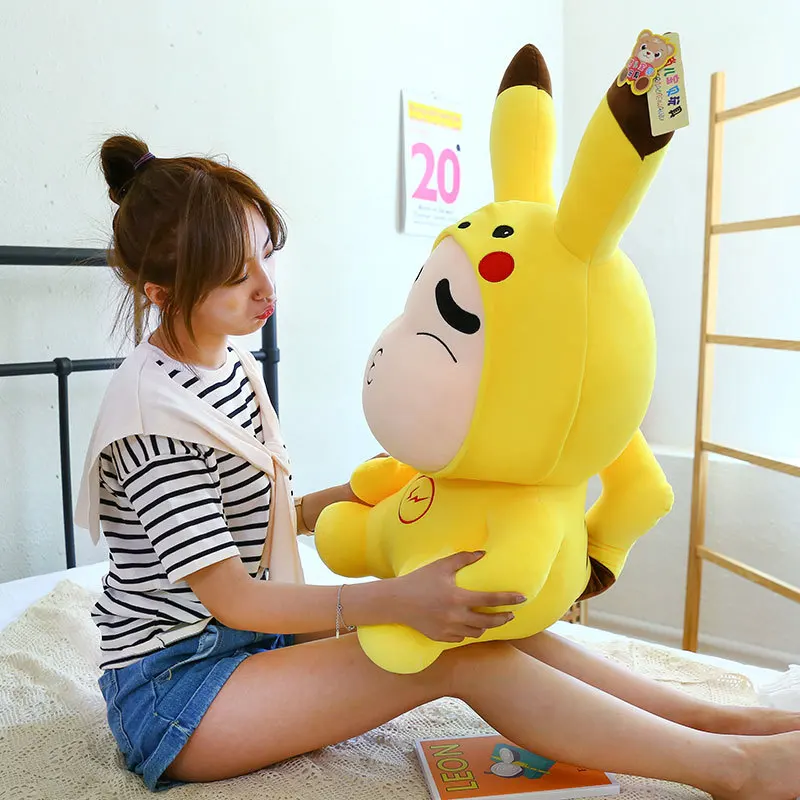 Customized Stuffed Plush Doll Toys Animals Cartoon Sleeping Pillow Capybara Plush Stuffed Animal Toy Plush Doll