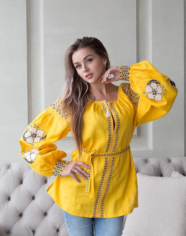 Traditional wear beaded embroidery work fancy ready made blouse with luxury heavy work available at custom packaging