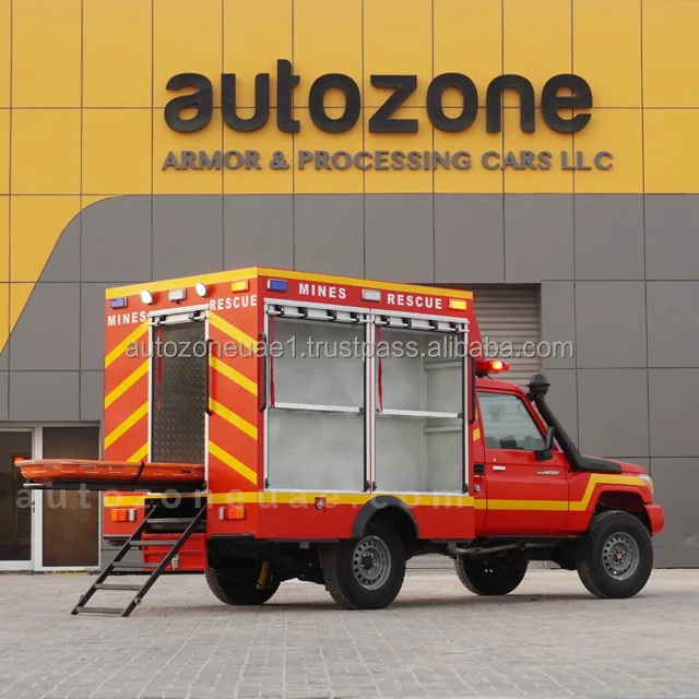 Brand New High Quality 4x4 Diesel-Fueled Mining Vehicle for Mines Rescue Operations