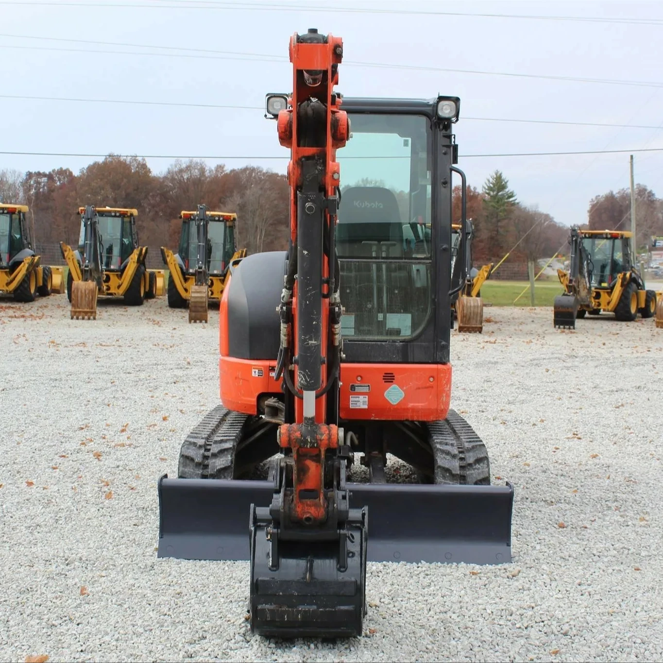 Hydraulic 3ton Kubota U35-4 Mini Excavator For Construction Sites