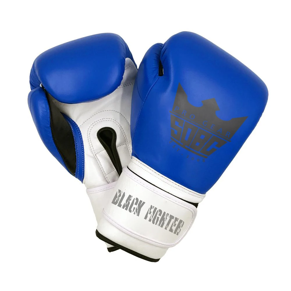 Blue Leather Training Gloves, Best Quality Custom Training Boxing Gloves, MMA Gloves & Martial Arts Boxing Gloves